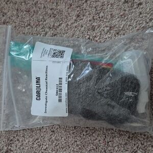 CAROLINA Investigate Chemical Reactions  kit #1 HOMESCHOOL science experiment